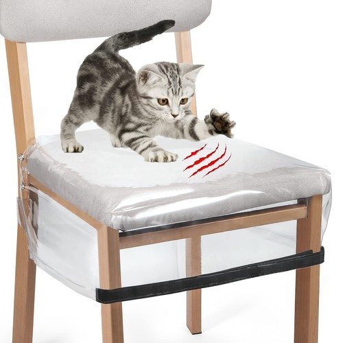 Pack clear pvc chair - 4,
