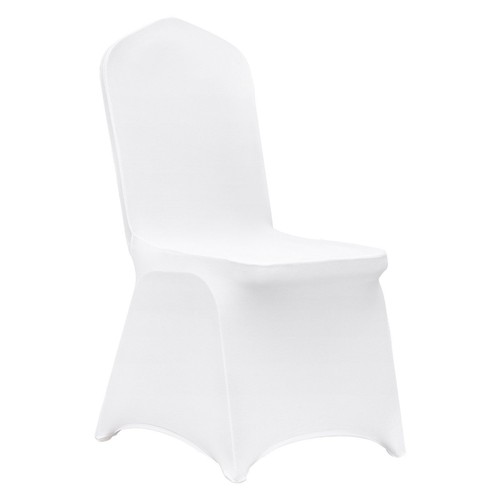 30pcs white stretch spandex - white,
