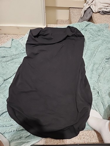 Black stretch chair - stretch,