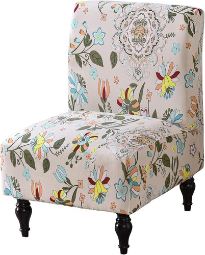 Armless chair cover stretchy - chair,
