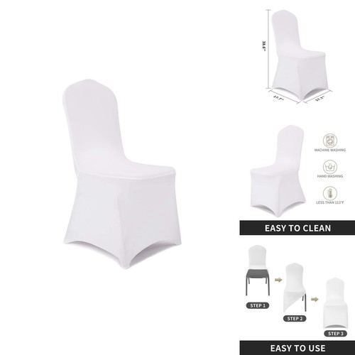 Peomeise 12pcs white stretch - 12pcs,