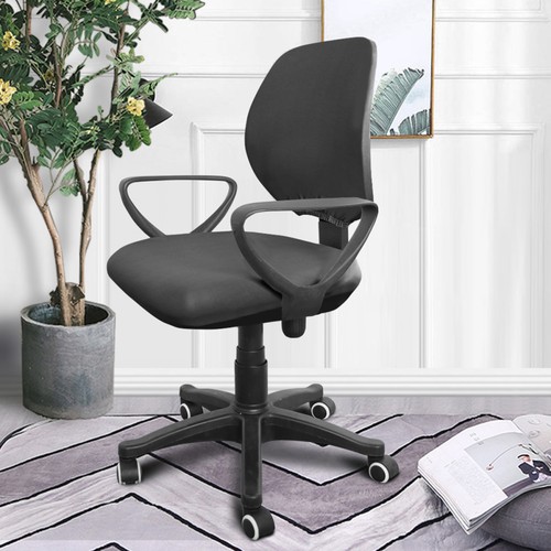 Reusable black chair - chair, cover